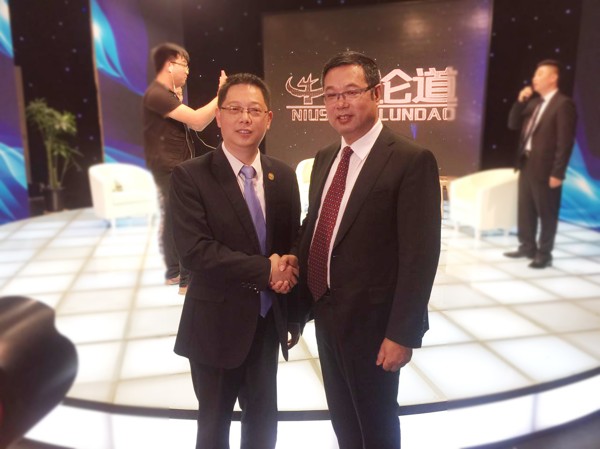 壹品歐迪辦公家具董事長張曉帆受邀參加央視CCTV《牛商論道》節(jié)目錄制 壹品歐迪辦公家具董事長張曉帆受邀參加央視CCTV《牛商論道》節(jié)目錄制